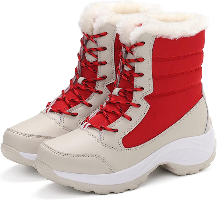 Women's Chunky Lace Up Snow Boots | Winter