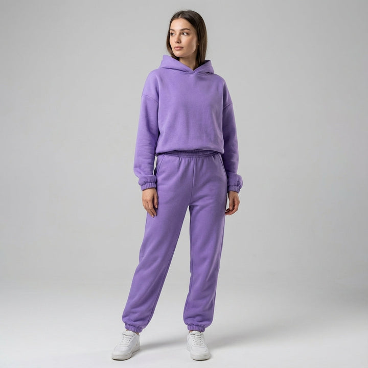 Women's Casual Hooded Tracksuit | Co-Ord