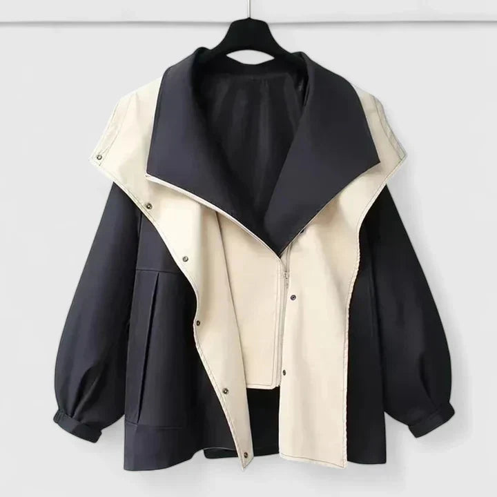 Women's Two-Tone Jacket | Oversized