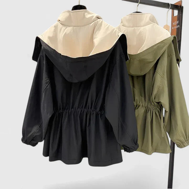 Women's Two-Tone Jacket | Oversized