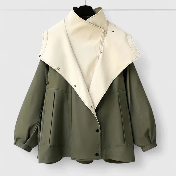 Women's Two-Tone Jacket | Oversized