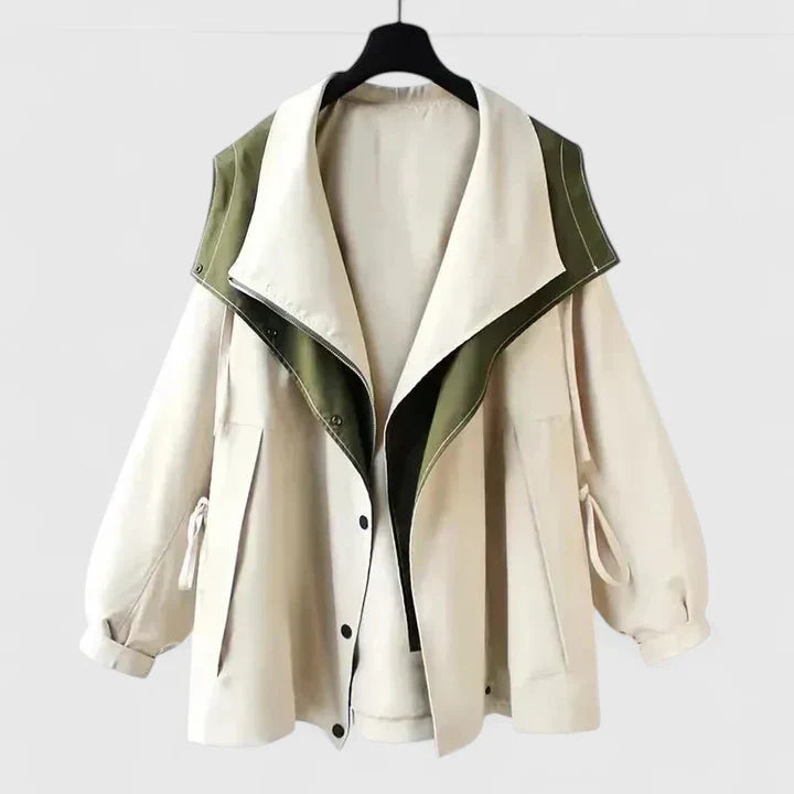 Women's Two-Tone Jacket | Oversized