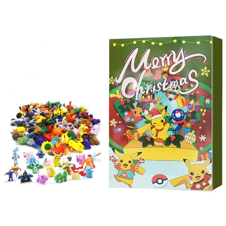 Mini Monster Advent Calendar With Collectible Figures | Christmas