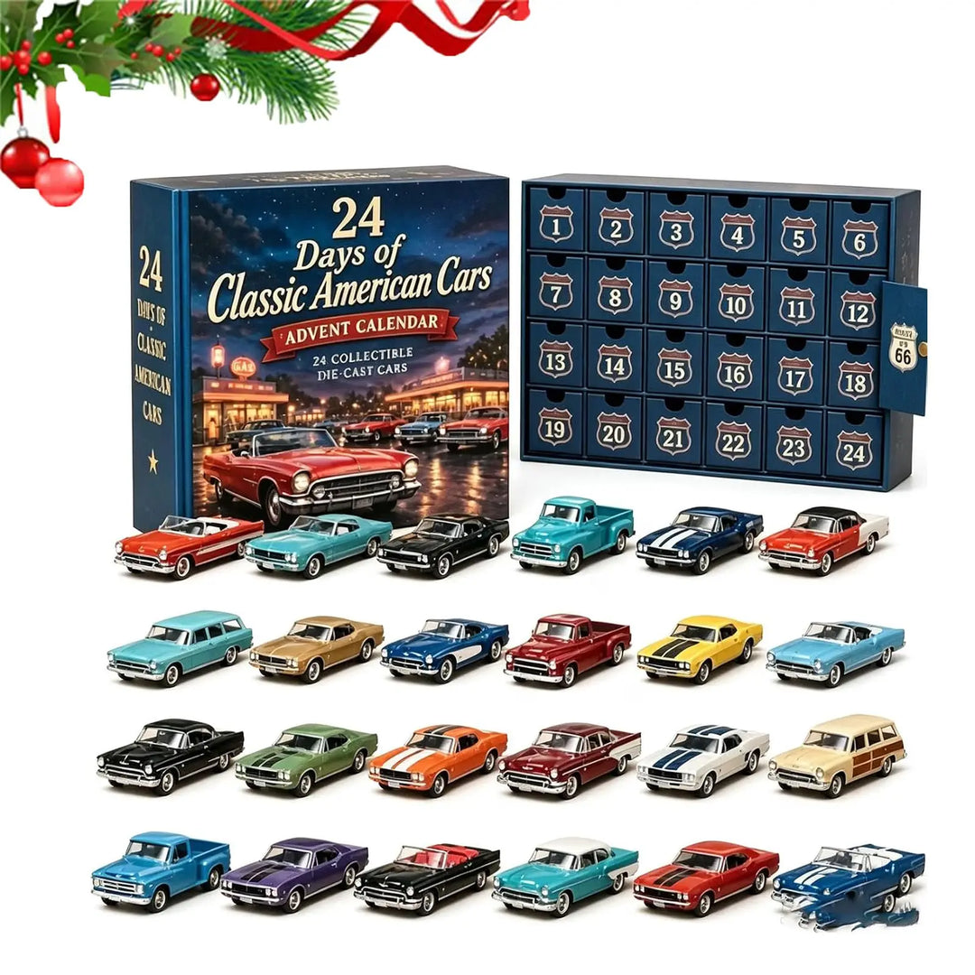 Advent Calendar With Miniature Decorations | Christmas