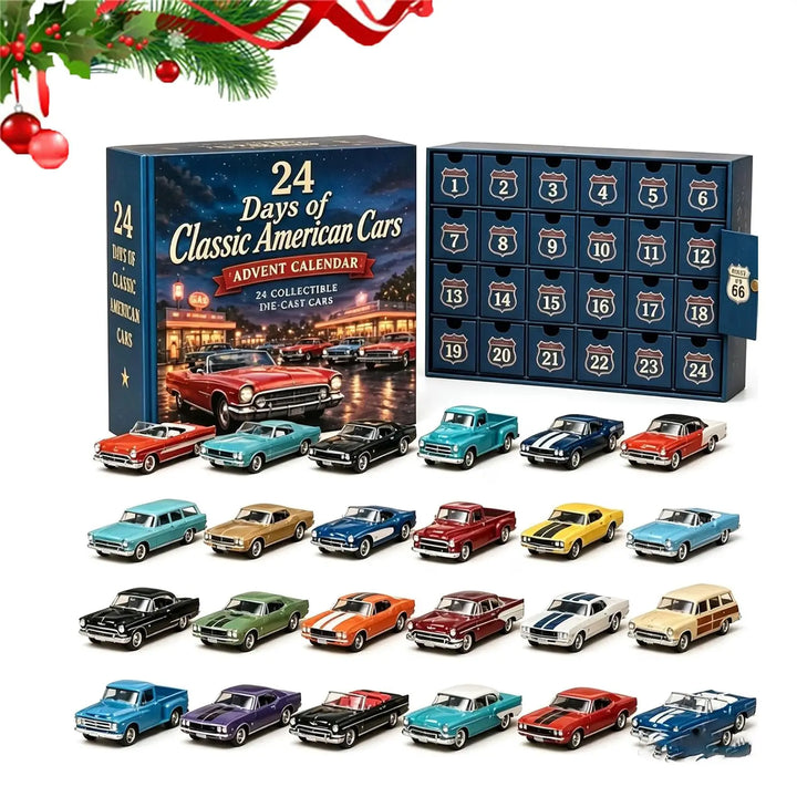 Advent Calendar With Miniature Decorations | Christmas