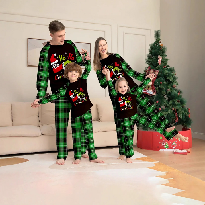 Matching Family Long Sleeve Christmas Pyjamas Set | Winter