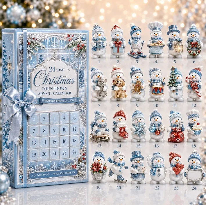 Advent Calendar With Miniature Decorations | Christmas