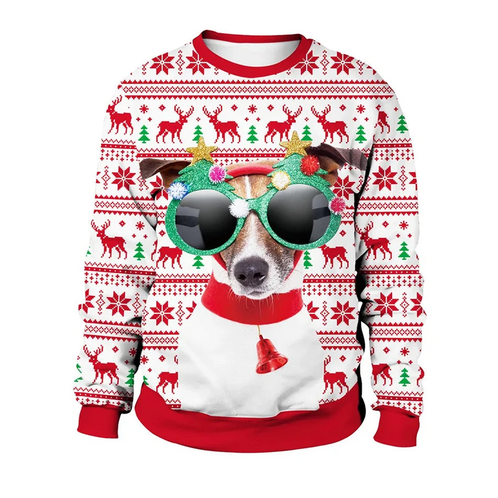 Men's Winter Round Neck Christmas Jumper | Long Sleeve