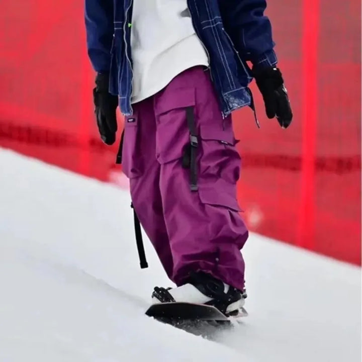 Unisex Baggy Cargo Ski Trousers | Snowboard