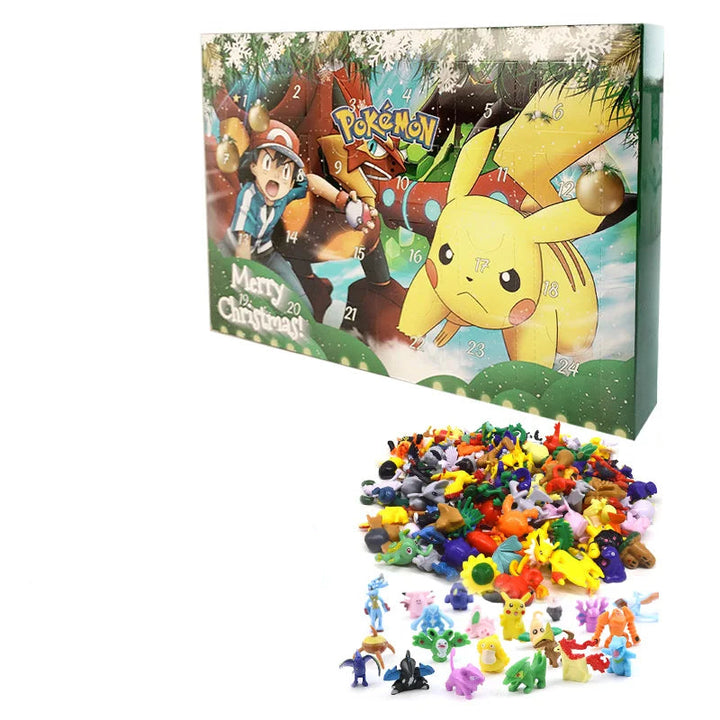 Mini Monster Advent Calendar With Collectible Figures | Christmas