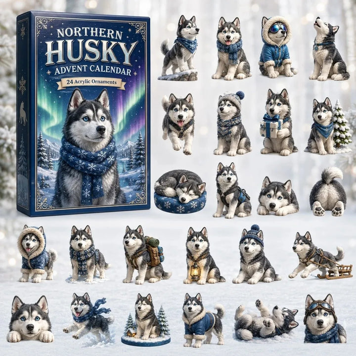 Husky Advent Calendar For Dog Lovers | Christmas