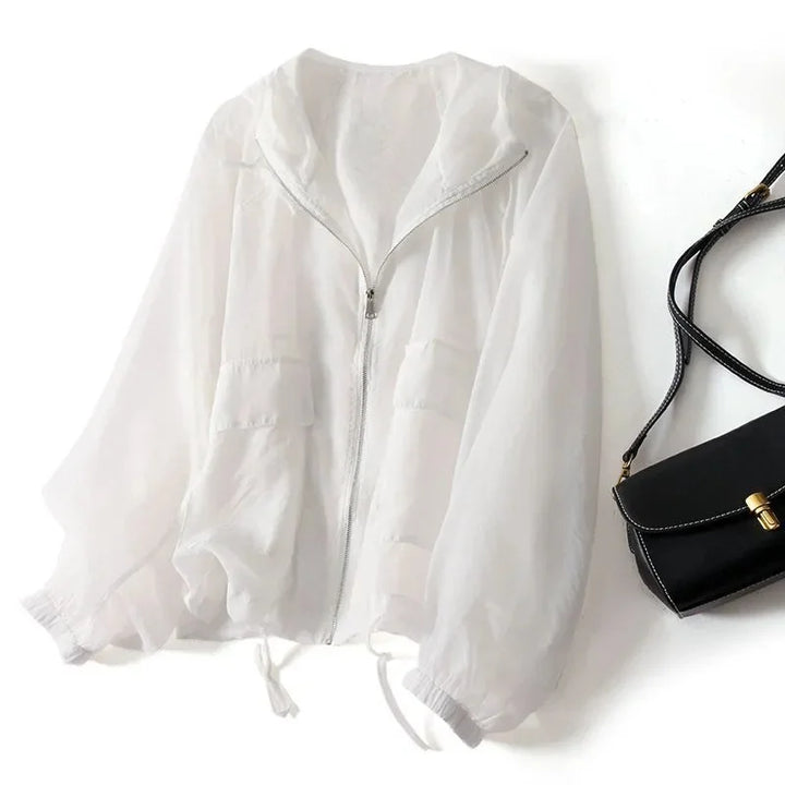 Women's Summer Hoodie | Full Zip