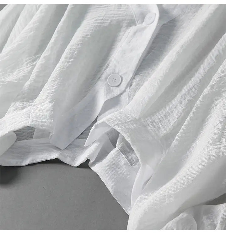Women's Summer Loose Blouse | Long Sleeves