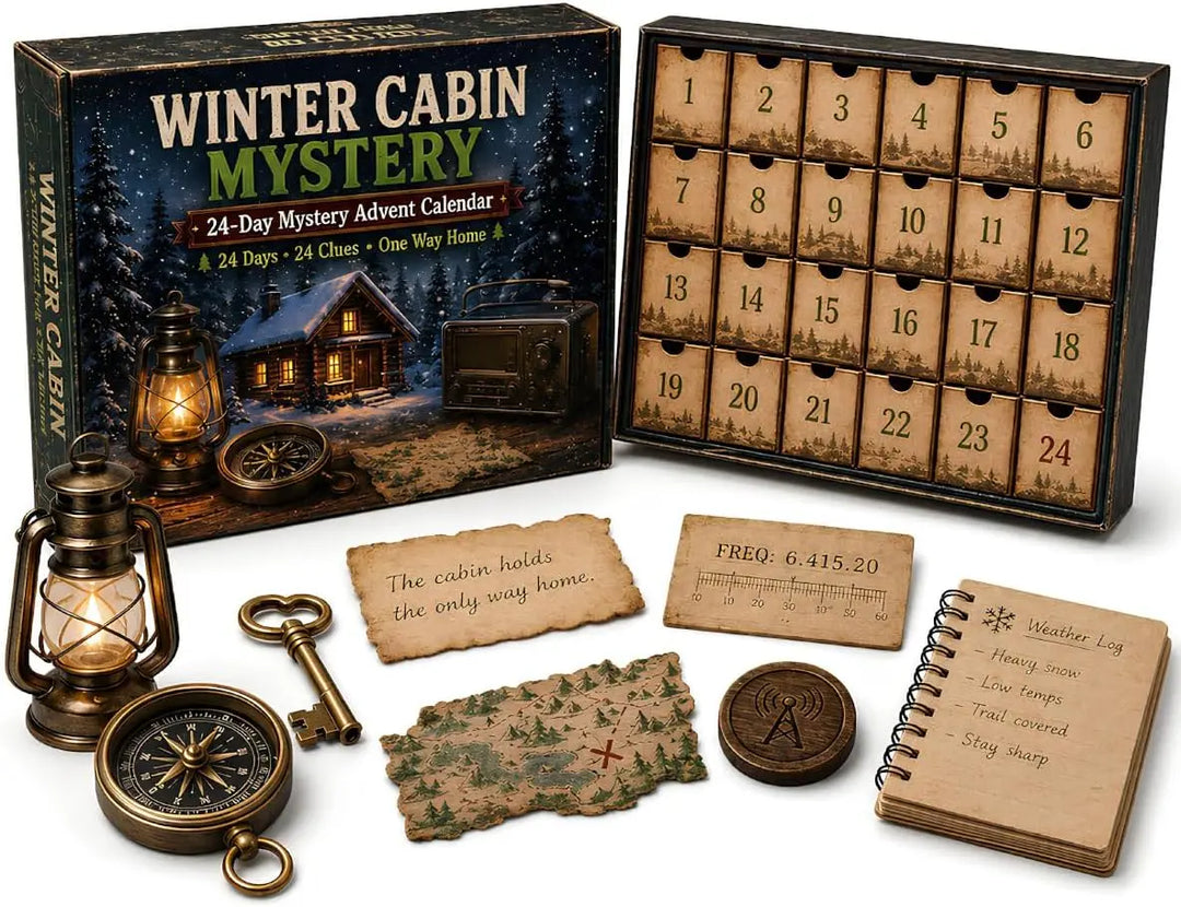Christmas Mystery Puzzle Advent Calendar | 24 Days