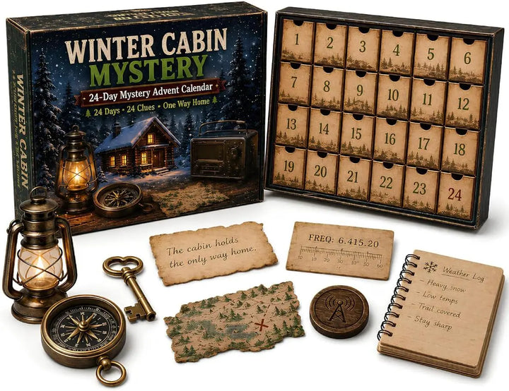 Christmas Mystery Puzzle Advent Calendar | 24 Days