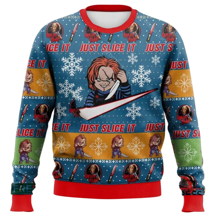 Unisex Funny Printed Christmas Jumper | Graphic
