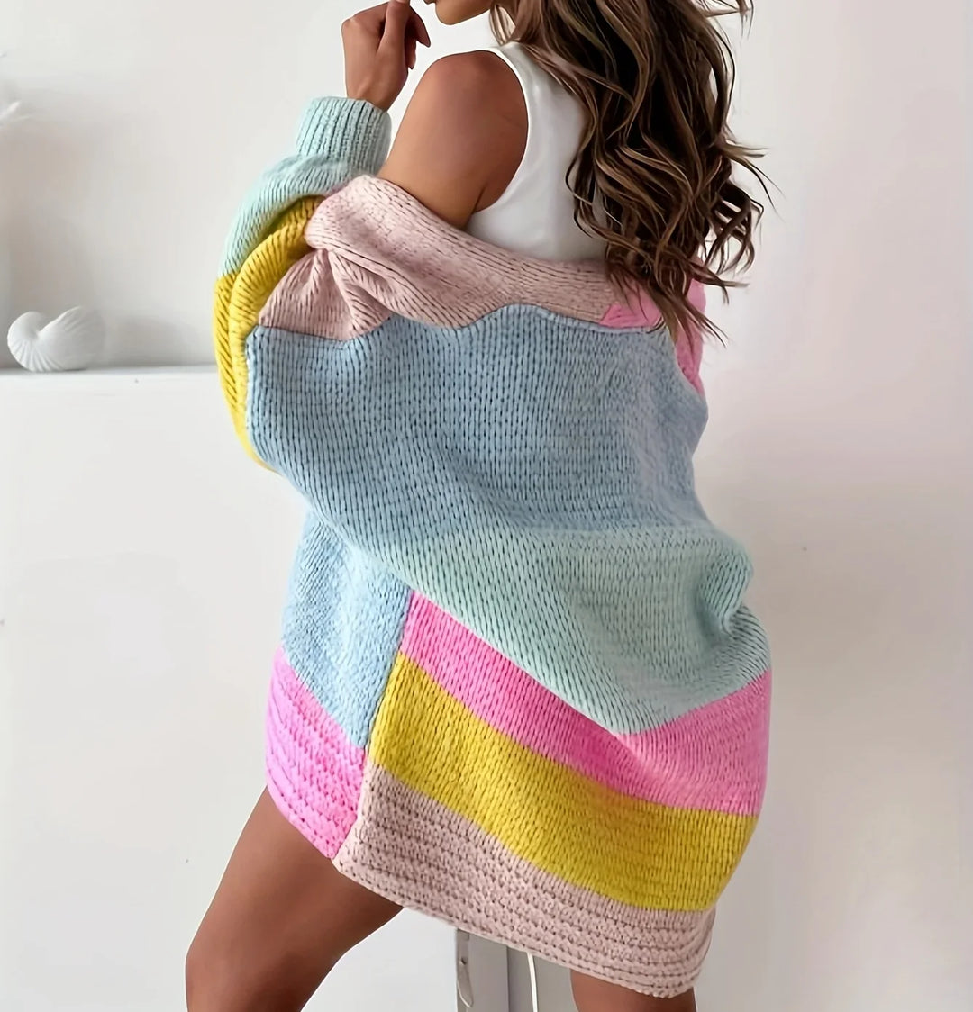 Women's Chunky Knit Cardigan | Oversized