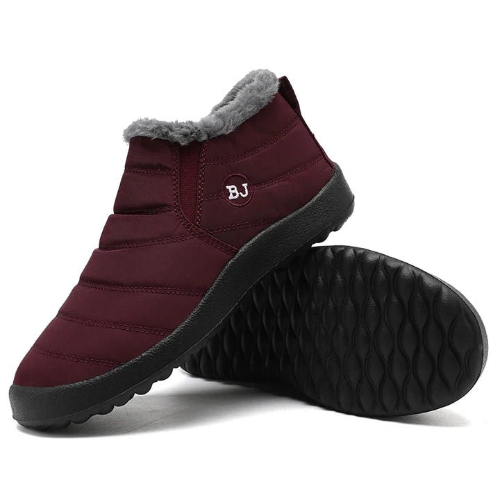 Women’s Ankle Slip On Warm Snow Boots | Winter