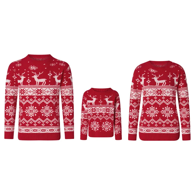 Matching Family Fair Isle Christmas Jumper | Knitted