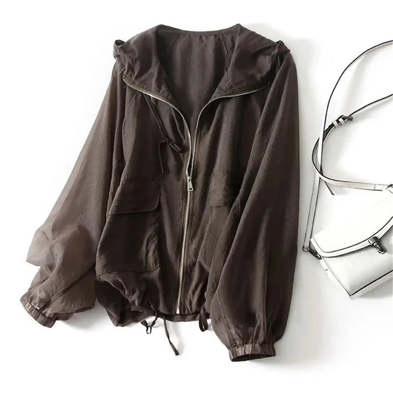 Women's Summer Hoodie | Full Zip