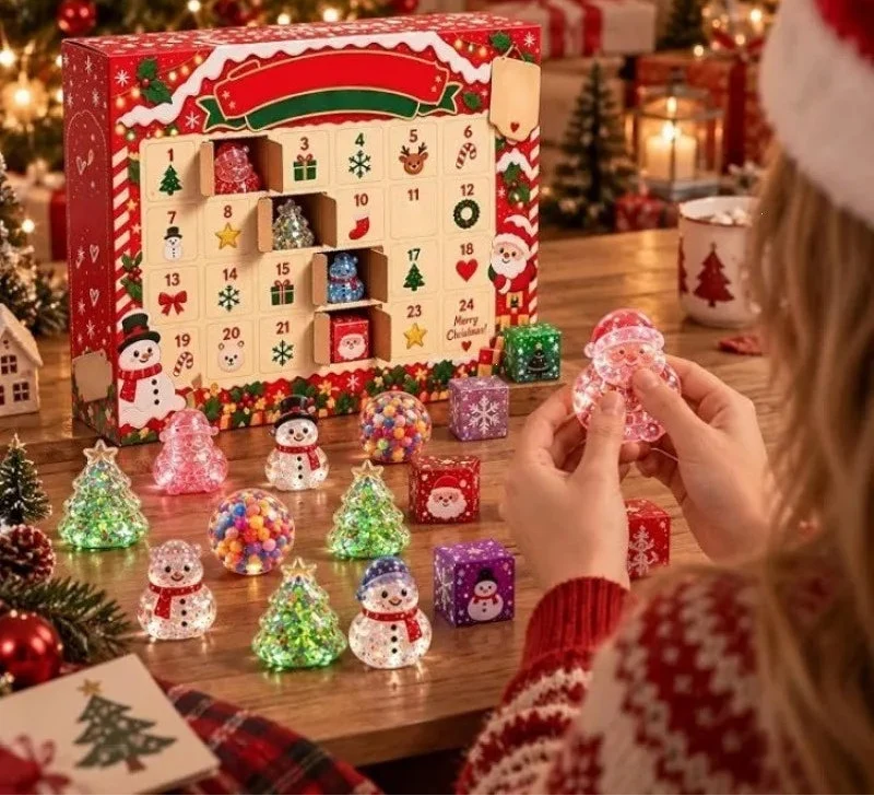 Squishy Toy Advent Calendar 24 Days | Christmas