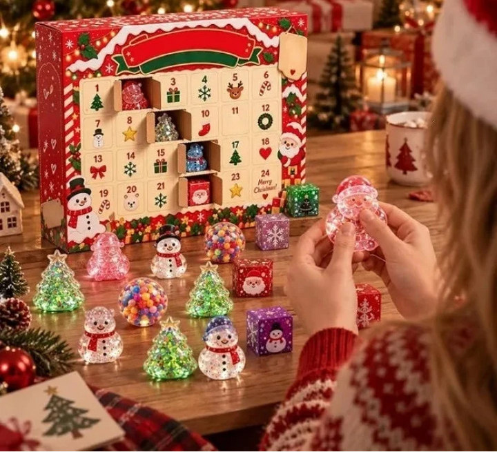 Squishy Toy Advent Calendar 24 Days | Christmas
