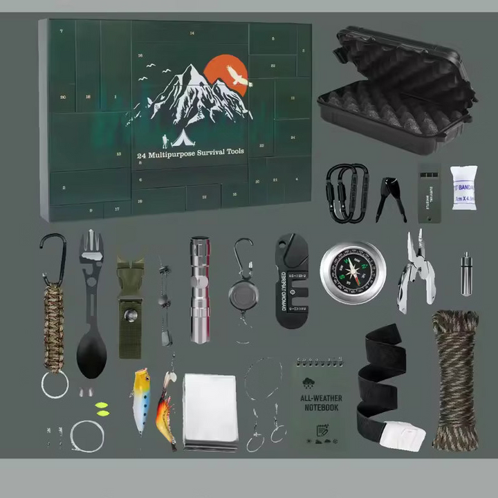 Survival Tool Advent Calendar 24 Days | Christmas