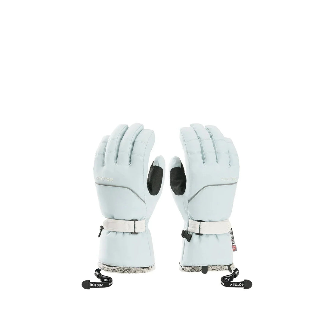 Kids Touchscreen Ski Gloves with Wrist Strap | Winter