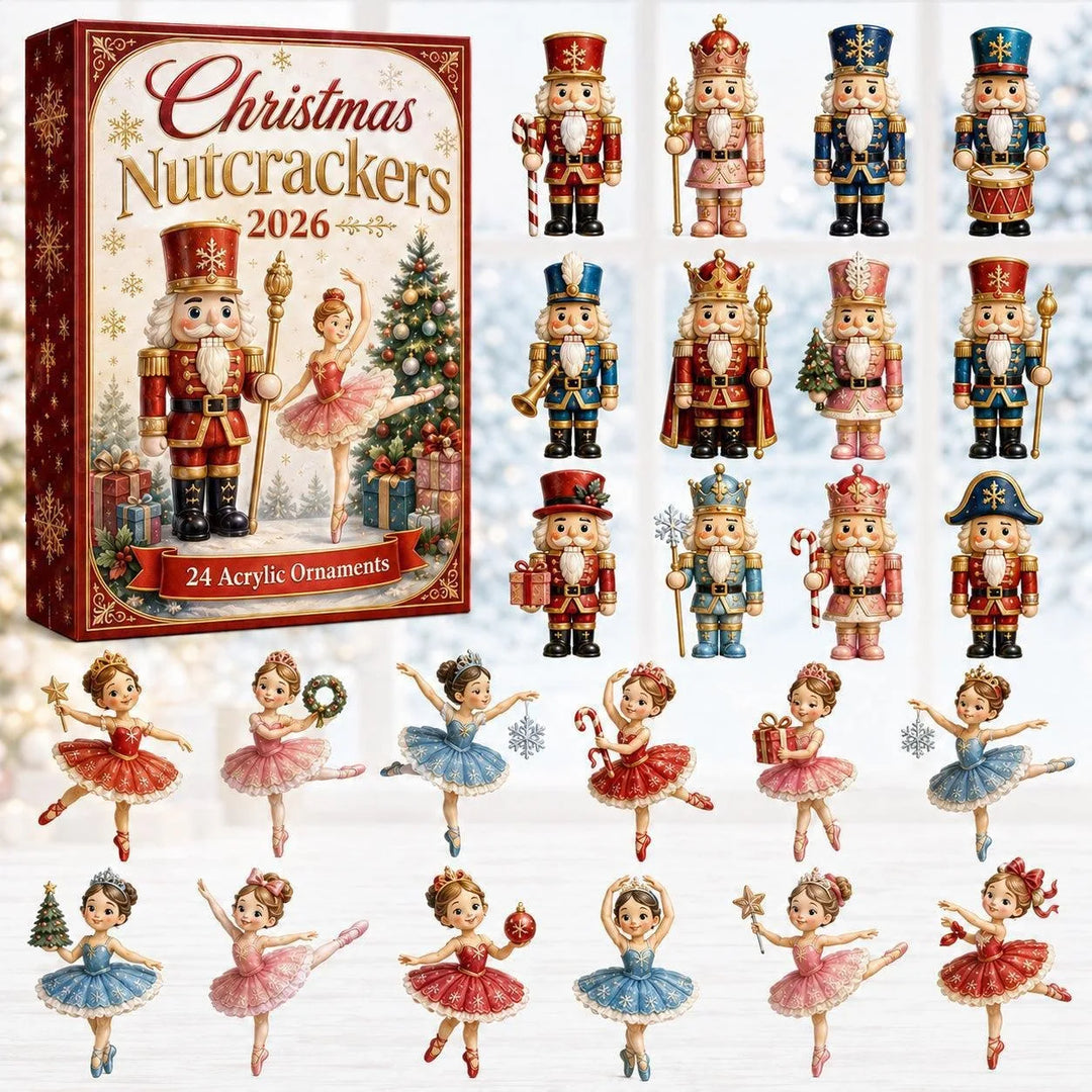 Advent Calendar With Miniature Decorations | Christmas