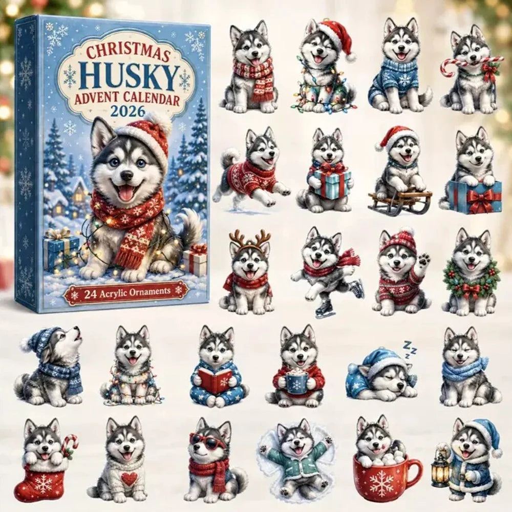 Husky Advent Calendar For Dog Lovers | Christmas