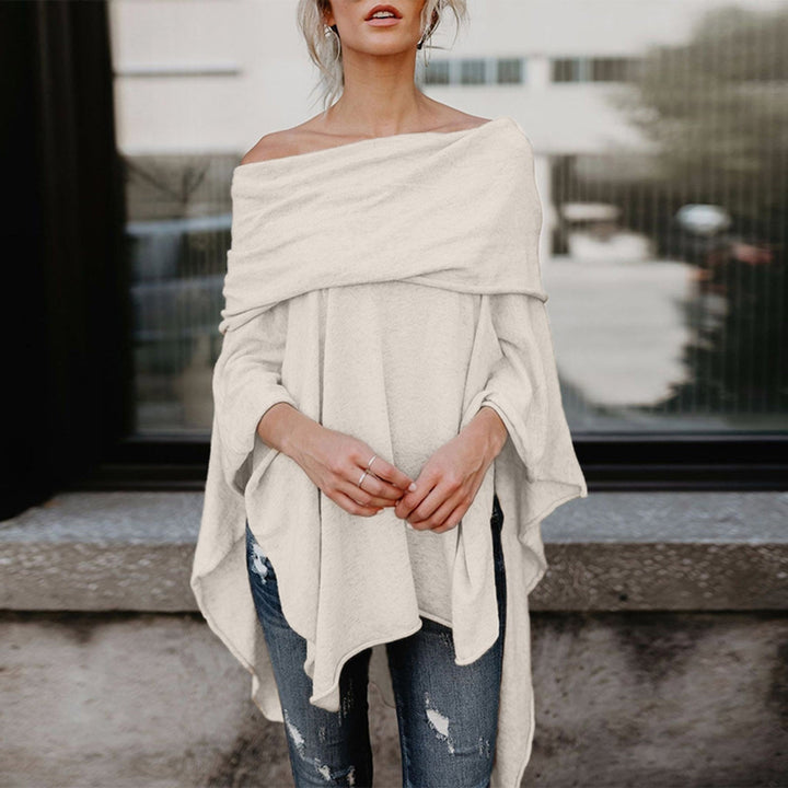 Women's Foldover Asymmetric Top | Off-Shoulder