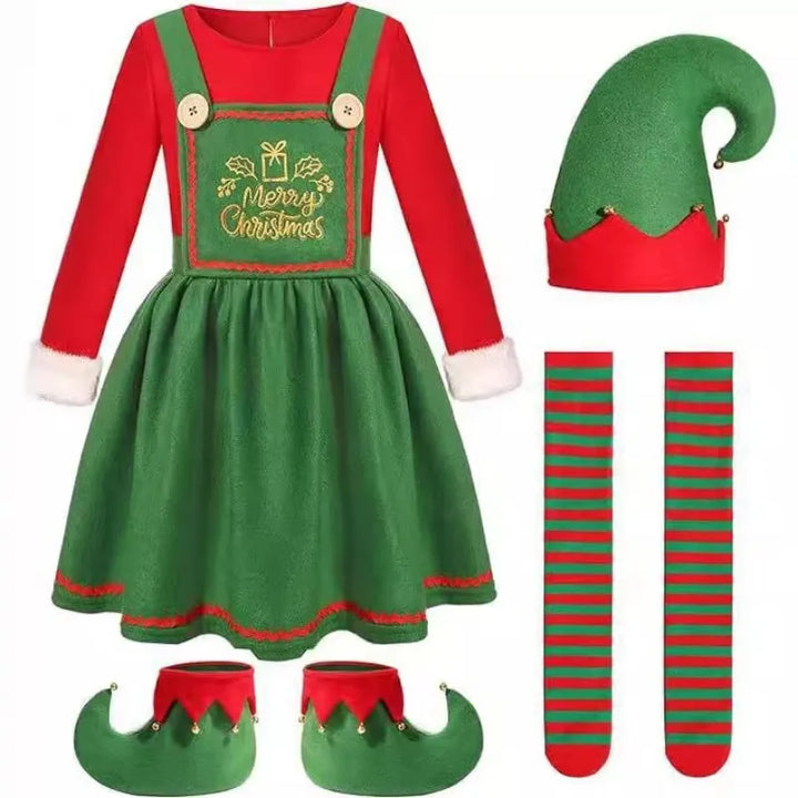 Family Elf Costume for Christmas Parties | Holiday