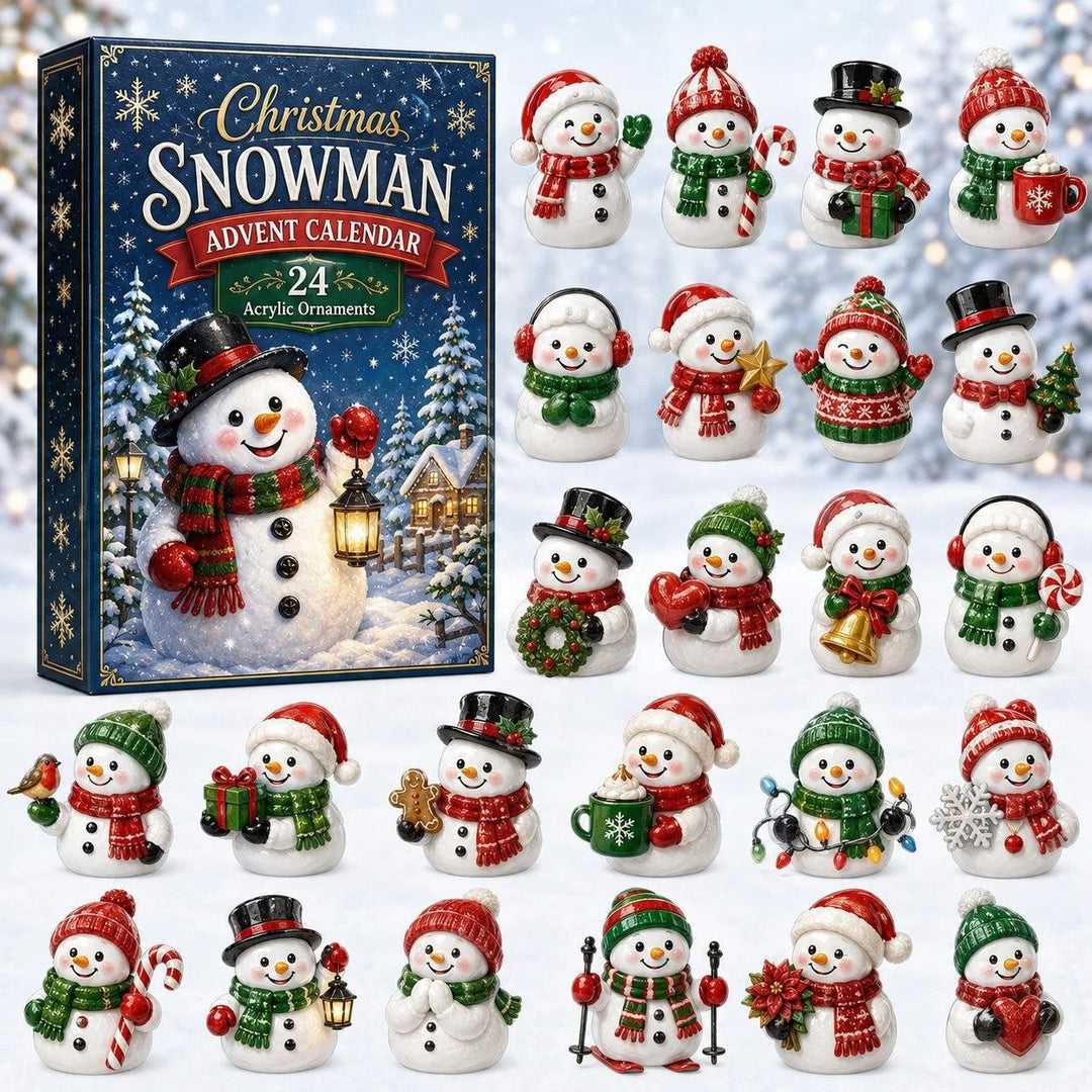 Advent Calendar With Miniature Decorations | Christmas