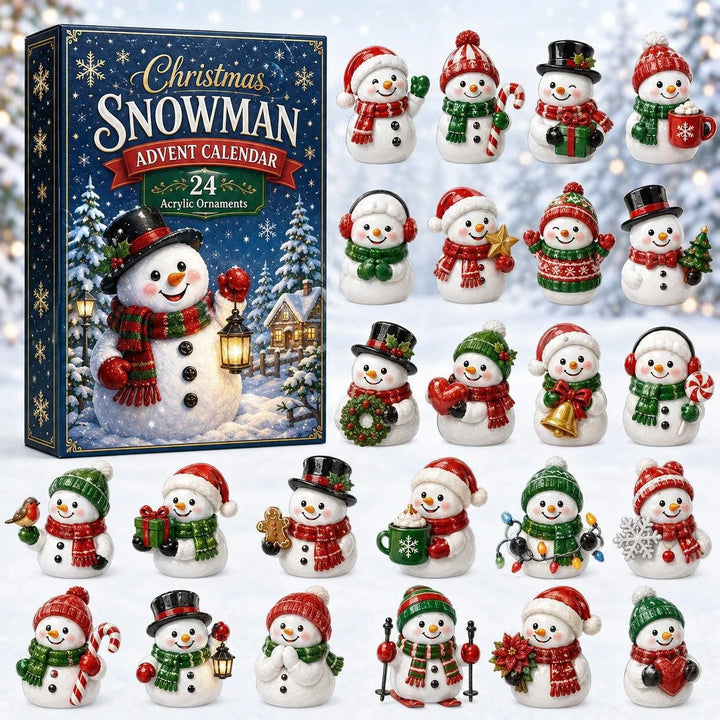 Advent Calendar With Miniature Decorations | Christmas