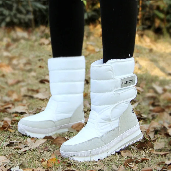 Women's Plush Winter Snow Boots | Fur