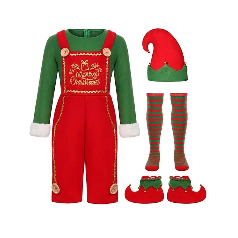 Family Elf Costume for Christmas Parties | Holiday