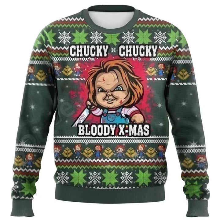 Unisex Funny Printed Christmas Jumper | Graphic