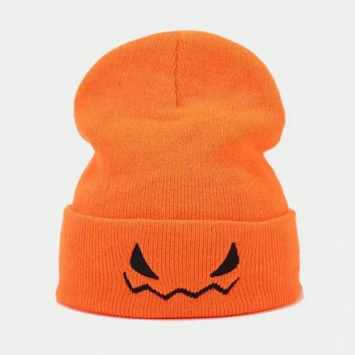 Unisex Ribbed Winter Knitted Beanie Hat | Embroidered