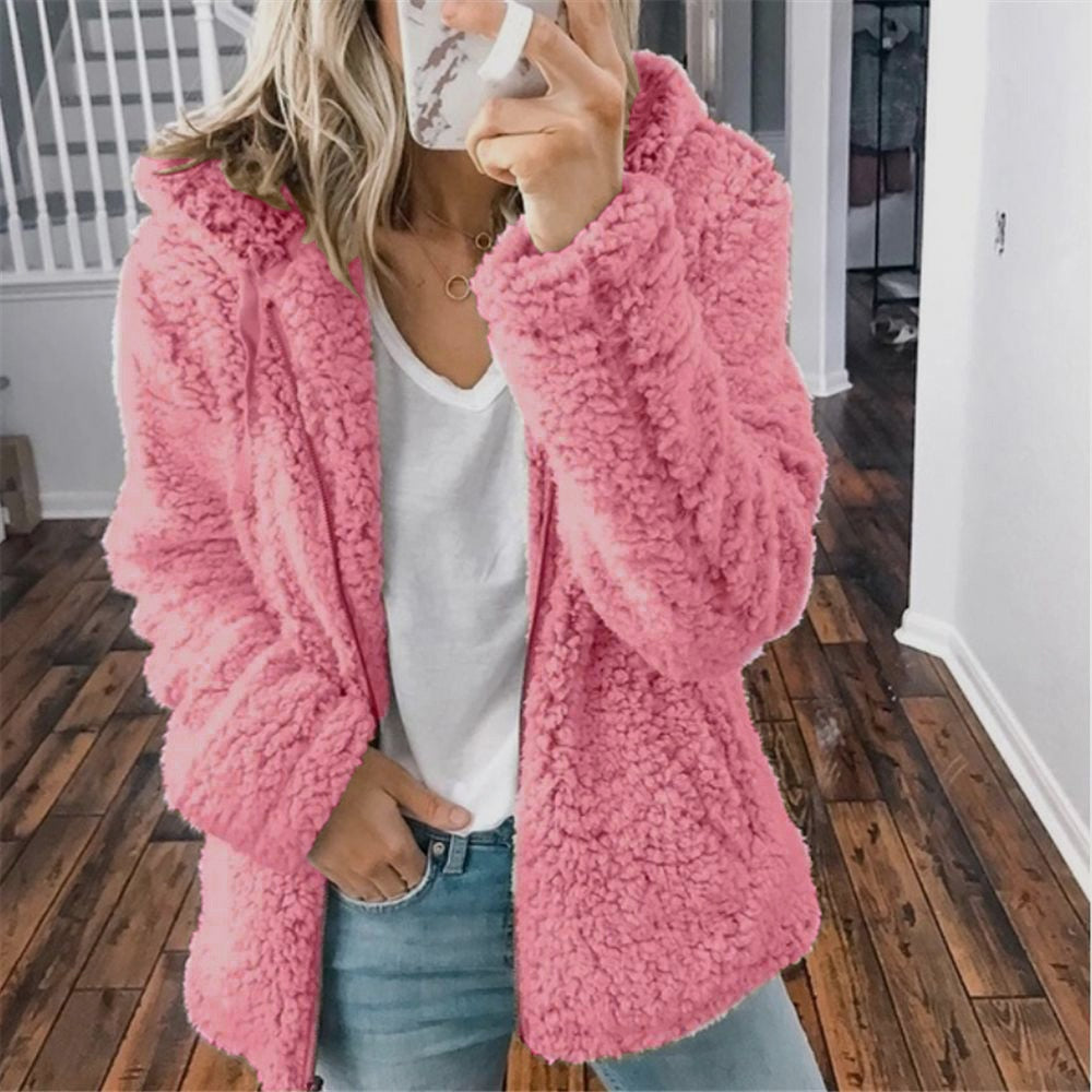 Women's Long Sleeve Zip Up Hoodie | Winter