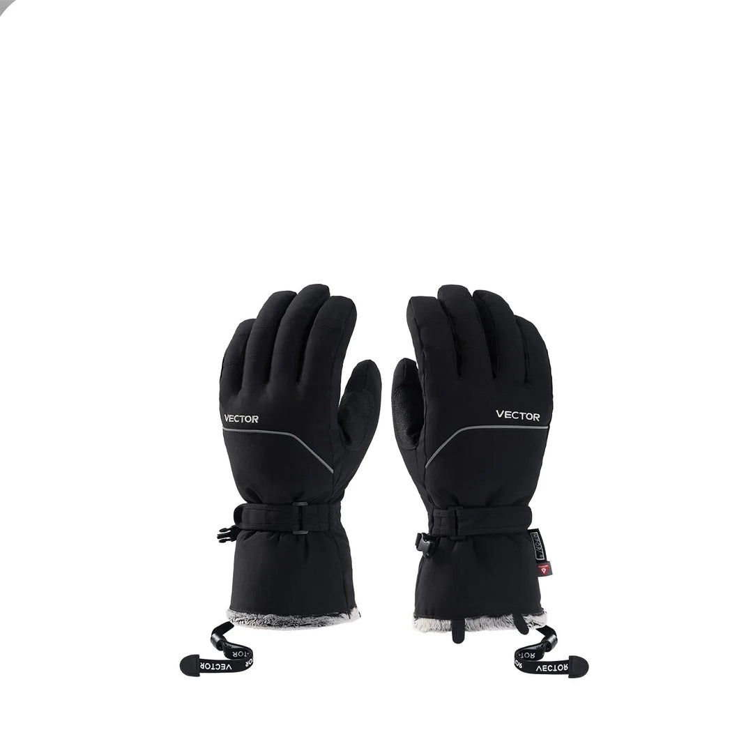 Kids Touchscreen Ski Gloves with Wrist Strap | Winter