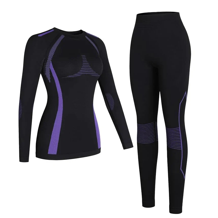 Women’s Long Johns Thermal Underwear Set | Winter