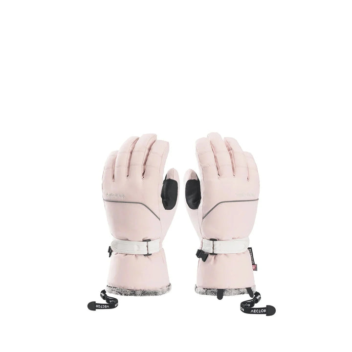 Kids Touchscreen Ski Gloves with Wrist Strap | Winter