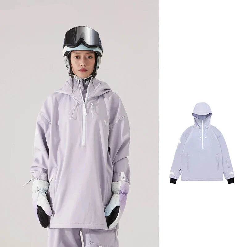 Unisex Half Zip Ski Jacket and Trousers | Anorak