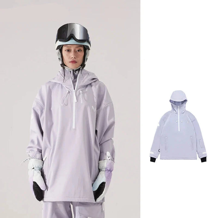 Unisex Half Zip Ski Jacket and Trousers | Anorak