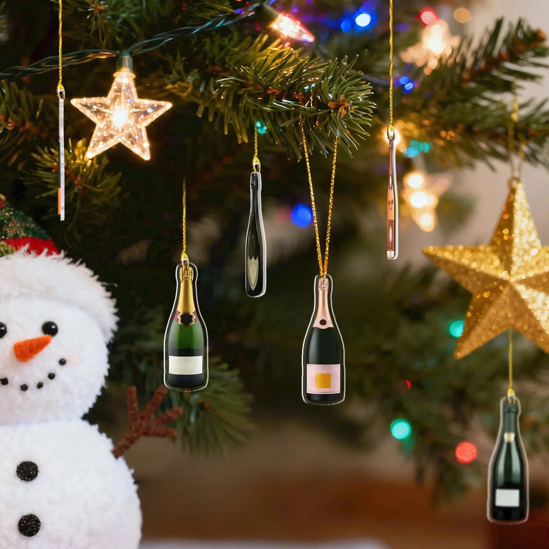 Whisky Bottle Advent Calendar With 24 Ornaments | Christmas