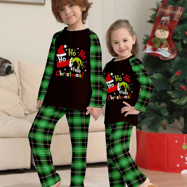 Matching Family Long Sleeve Christmas Pyjamas Set | Winter