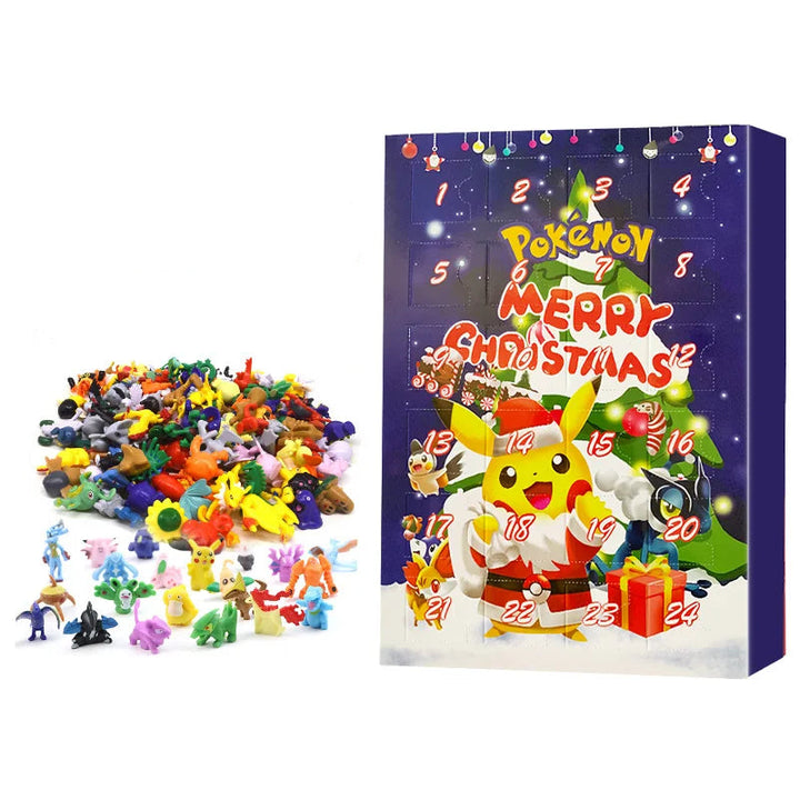 Mini Monster Advent Calendar With Collectible Figures | Christmas