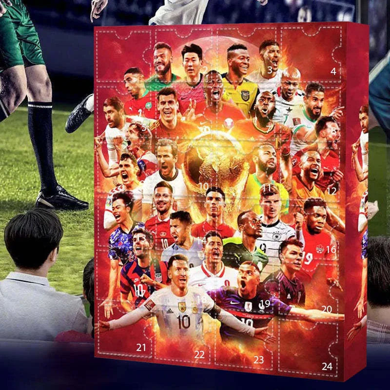Football Mini Figures Advent Calendar 24 Days | Christmas