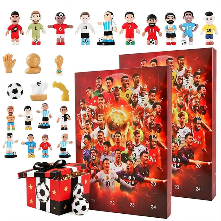 Football Mini Figures Advent Calendar 24 Days | Christmas