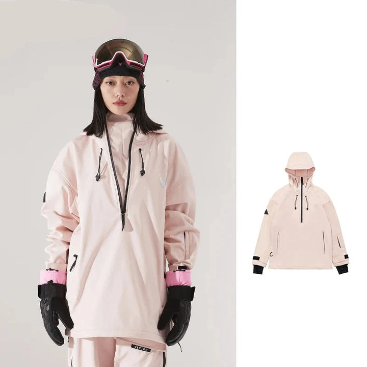 Unisex Half Zip Ski Jacket and Trousers | Anorak